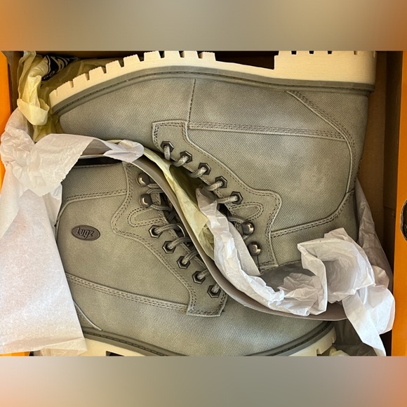 Lugz Women’s Mantle Hi Boot in alloy/whisper white NIB - Picture 2 of 5